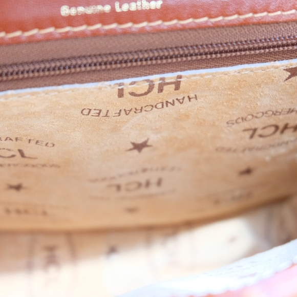Vintage German HCL Premium Leather Mini Side Bag - Picture 5 of 7